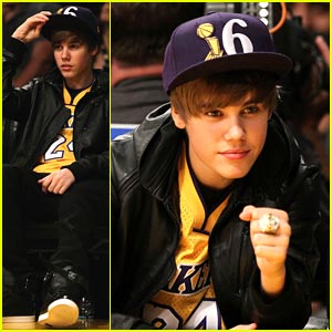 LA Lakers Taraftarı Justin Bieber